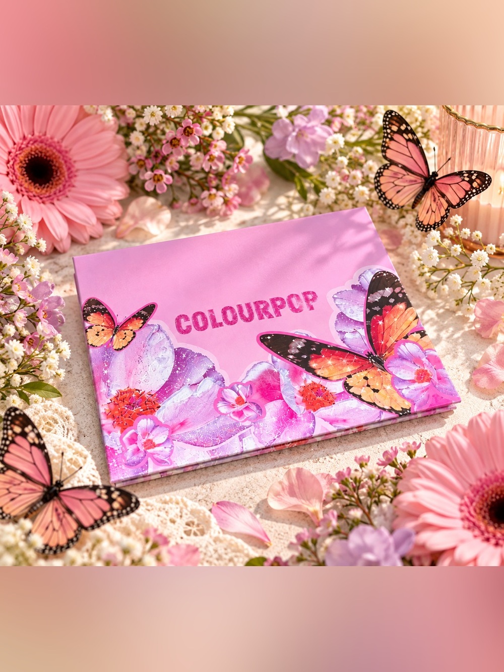ColourPop Butterfly Empty Magnetic Palette Holds 12 Shadows